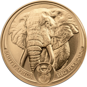 Sud Africa Elephant 1 Oz Gold 2024 (non circolate)